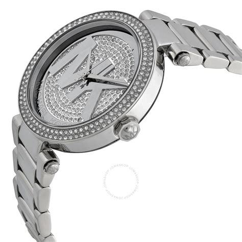 michael kors uhr parker silber|Michael Kors silver designer watches.